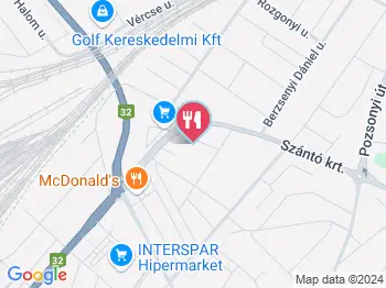 Amo La Pizza Szolnok a térképen