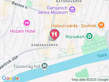 Balalajka Orosz Bisztró Szolnok a térképen