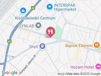 Bár-Ka Étterem Szolnok a térképen