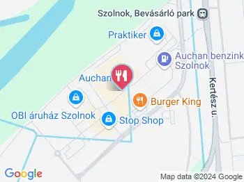 Burger King Szolnok a térképen