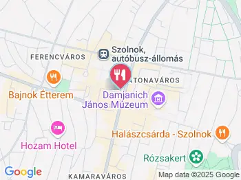 Cafe Frei Szolnok a térképen