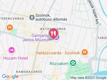 Centrum Önkiszolgáló Étterem Szolnok a térképen