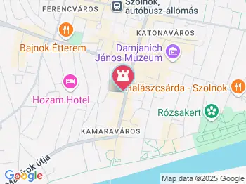 Chiovini Galéria Szolnok a térképen