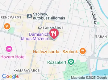 Félegyházi Pékség 90. sz. mintabolt Szolnok a térképen