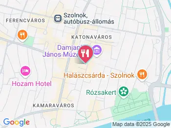 Garage Cafe Szolnok a térképen