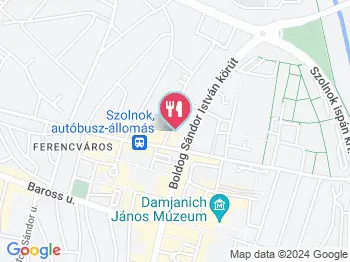 Hong Fa Kínai Gyorsétterem Szolnok a térképen