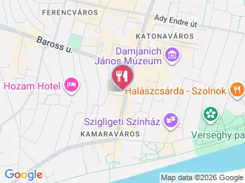 Isola Bella Kávézó és Cukrászda Szolnok a térképen