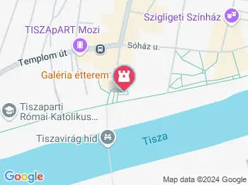 Kérészek násztánca Szolnok a térképen