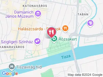 Kis Tisza Fröccsterasz & Fagyizó Szolnok a térképen