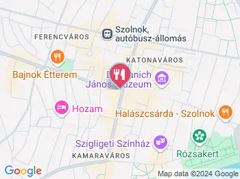 Lipóti Pékség Szolnok a térképen