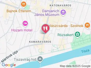 Maláta Sörkert Szolnok a térképen