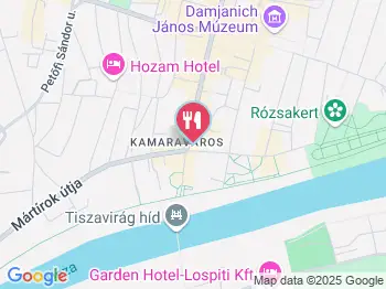 Merci - Gourmet House & Café Szolnok a térképen