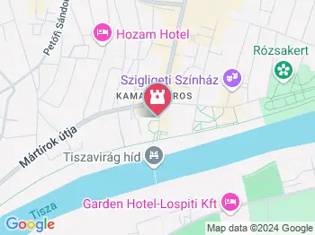 Ország-zászló Szolnok a térképen