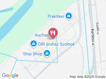 Pagoda Wok Bar Szolnok a térképen
