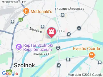 Rozárium - Magyar rózsák kertje Szolnok a térképen