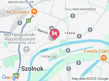 Semiramis Hotel Szolnok a térképen