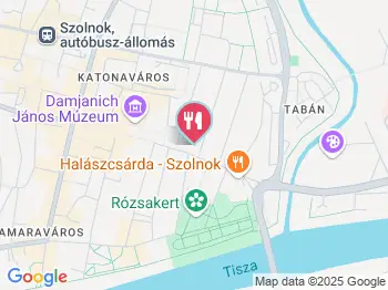 Sörárium Étterem Szolnok a térképen