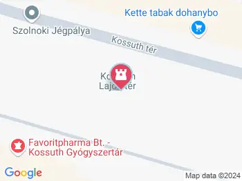 Szolnoki advent Szolnok a térképen