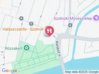 Halászcsárda Étterem Szolnok a térképen