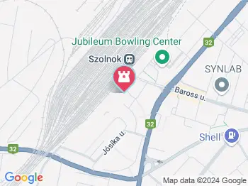 Szolnoki Vasúti Almárium Szolnok a térképen