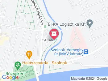 Tabán 10 - Tabántörténeti Gyűjtemény Szolnok a térképen