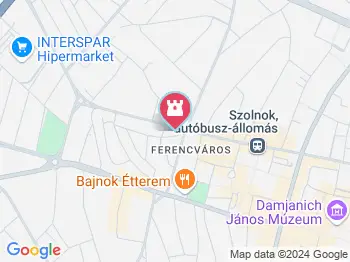 Xavéri Szent Ferenc-kápolna Szolnok a térképen