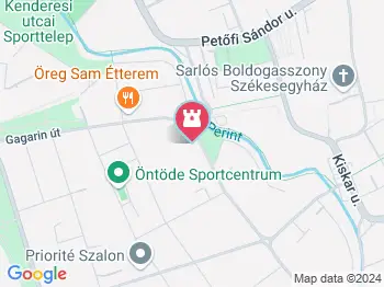 Alma Mater szobor Szombathely a térképen