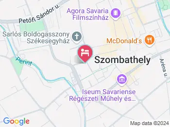 Artis Boutique Hotel Szombathely a térképen