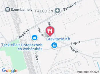 Babusgatós Pékműhely Szombathely a térképen