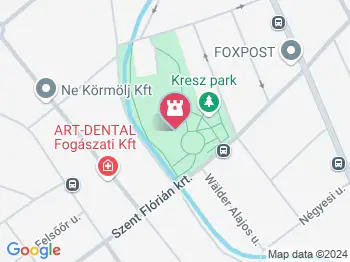 Brenner-park Szombathely a térképen