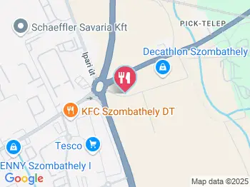 Burger King Szombathely a térképen