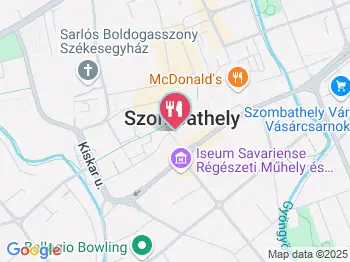 Capri Fagyizó Szombathely a térképen