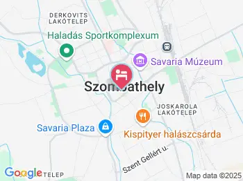 City Cafe & Hotel Szombathely a térképen
