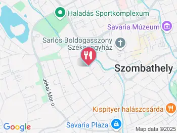 A Club Mamma Mia Pizzéria Szombathely a térképen