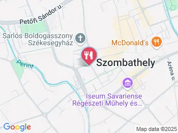 Daniel & Frère Restaurant Szombathely a térképen