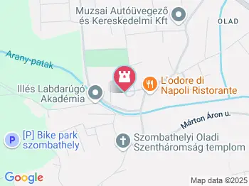 Ernuszt-kastély Szombathely a térképen