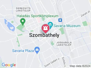 Faunok szökőkút Szombathely a térképen