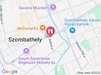 Ferences Söröző Szombathely a térképen