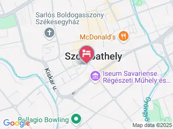 Fórum Hotel Szombathely Szombathely a térképen