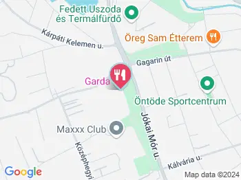 Garda Hotel Kávézója Szombathely a térképen