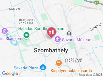 Gekko Pub Szombathely a térképen