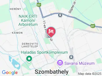 Gerendás Hotel Szombathely a térképen