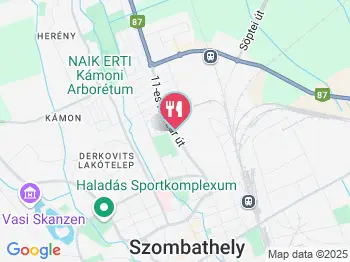 Gerendás Vendéglő Szombathely a térképen