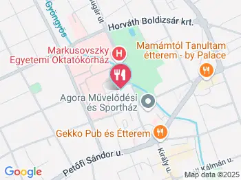 Gól Vendéglő Szombathely a térképen