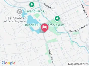 Hotel Claudius Szombathely a térképen