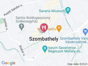 Komló Étterem & Kávézó Szombathely a térképen