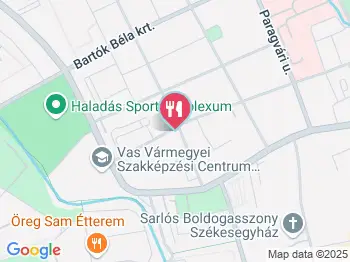 Krúdy Étterem Szombathely a térképen