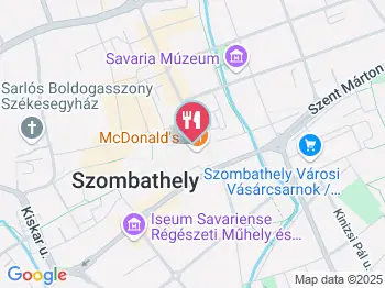 McDonald's Szombathely Szombathely a térképen