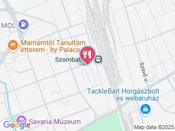 Megálló Pizzéria Szombathely a térképen