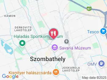 Palace Cafe & Restaurant Szombathely a térképen